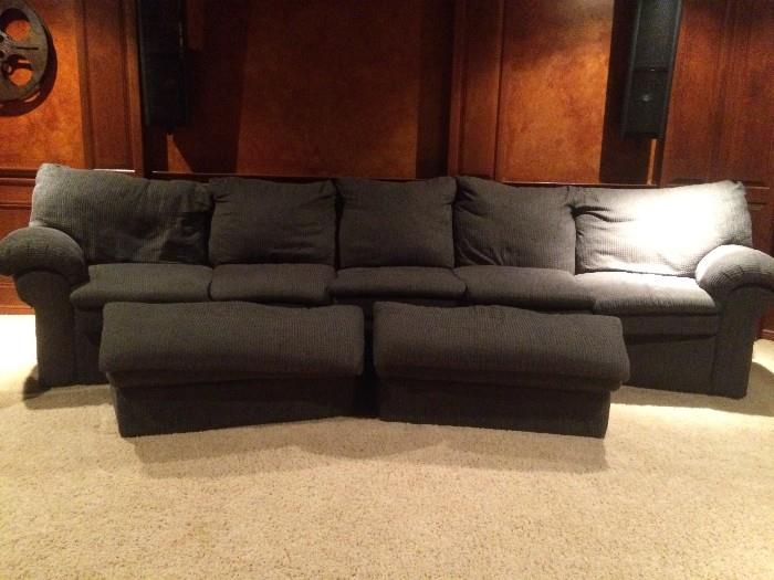 THEATRE ROOM COUCH