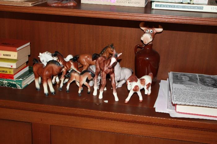 ceramic horse collection