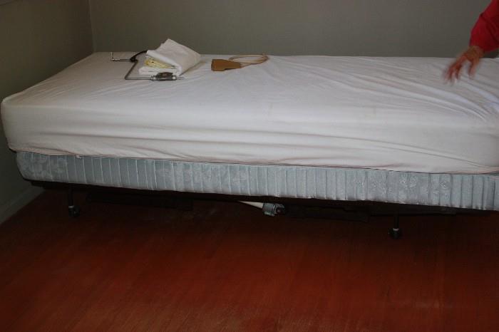 Electric bed - twin - used for about 2 month