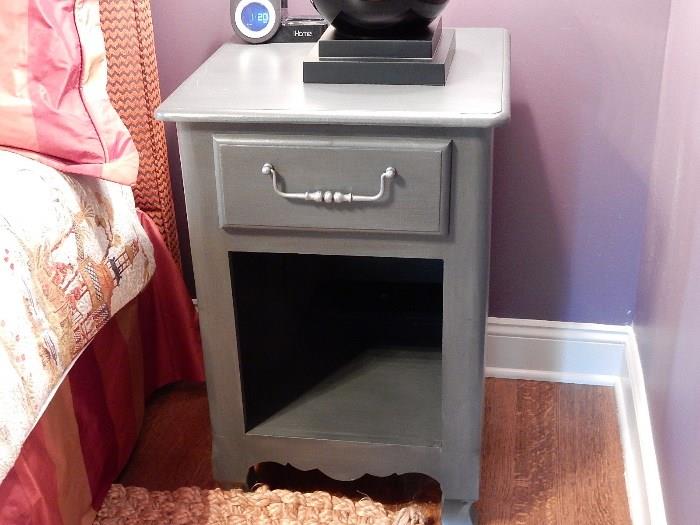 Gray End Table