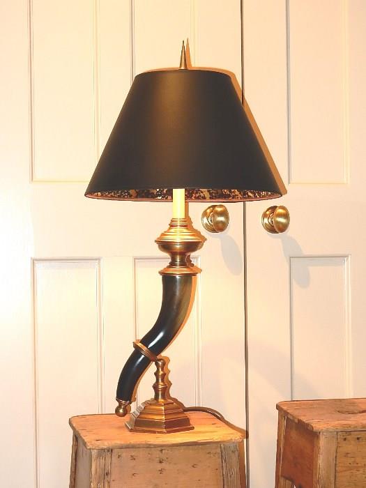 Chapman Horn Lamp