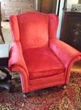 1920's wing back chair