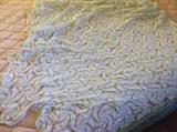 Crocheted tablecloth