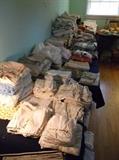 Lots of linens