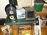 Old LP's, 45 rpm's, and gramophone records