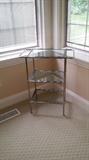 3 Tier glass table