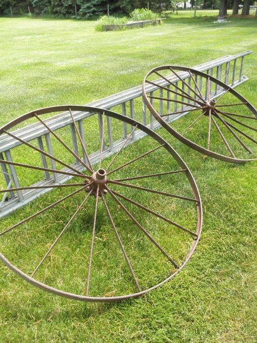 wagon wheels  antique