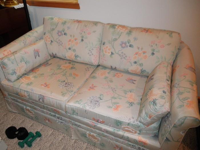 loveseat with matching sofa