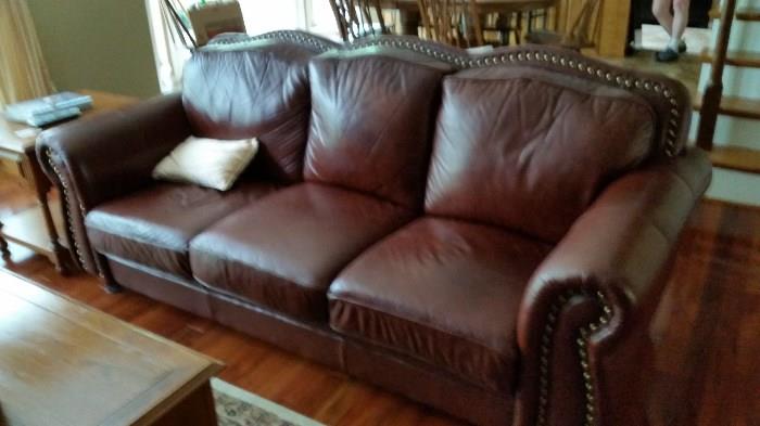 wonderful leather couch