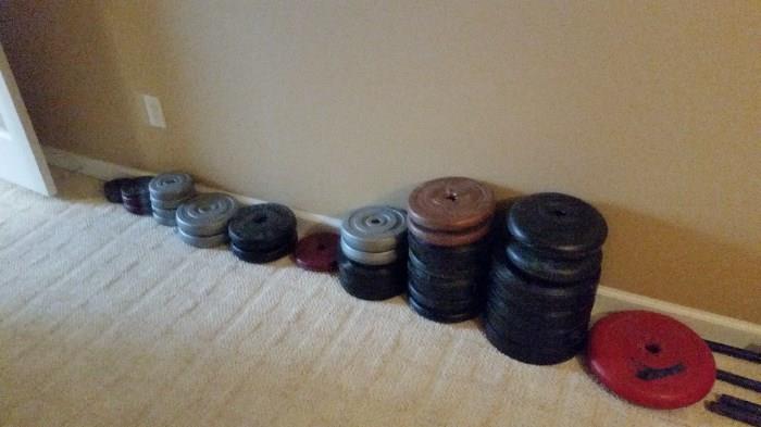 weights different sizes