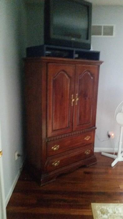 blanket cabinet with draws