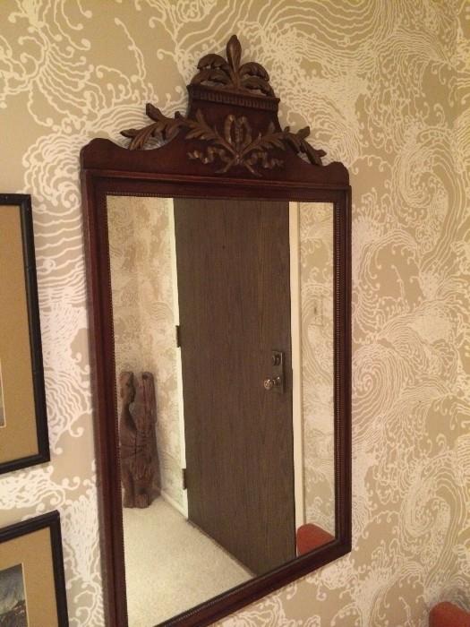 Lovely vintage mirror.