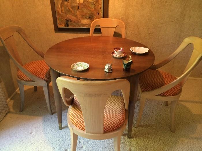 Mid century modern card table.