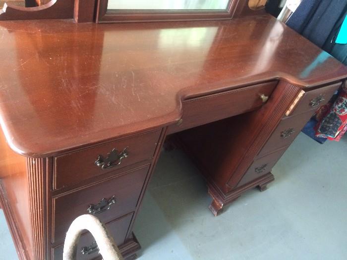 #8 Thomasville chair vanity desk (garage) 125.00
#10 thomasville chair chest of drawers $175
#9 thomasville chair Vanity mirror $175