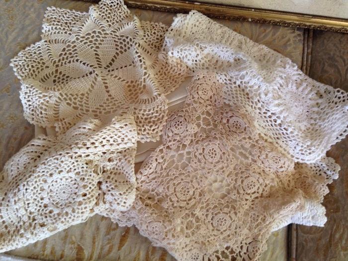 Vintage Lace and Linens