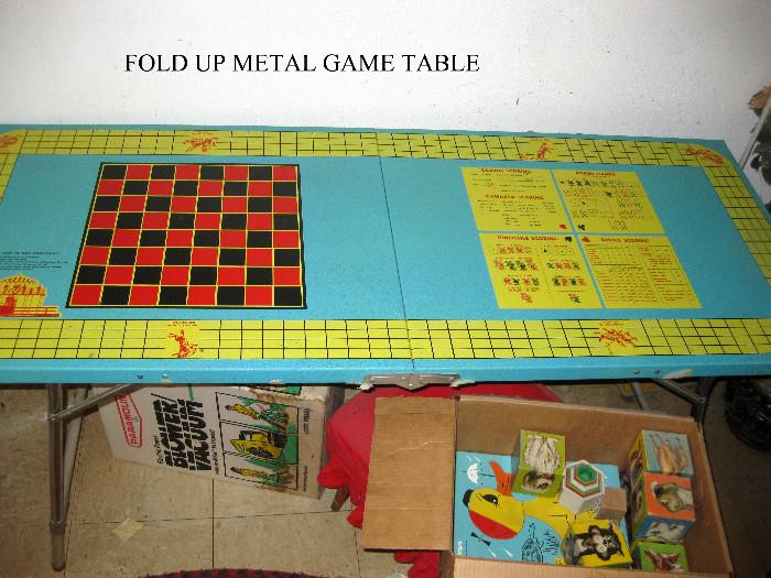 METAL GAME TABLE