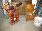 CROQUET SET POTTY CHAIR