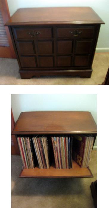 RECORD CABINET AND RECORDS