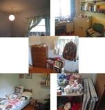 HANGING LIGHT - TWIN  BED - MATTRESS - BOOKS ETC