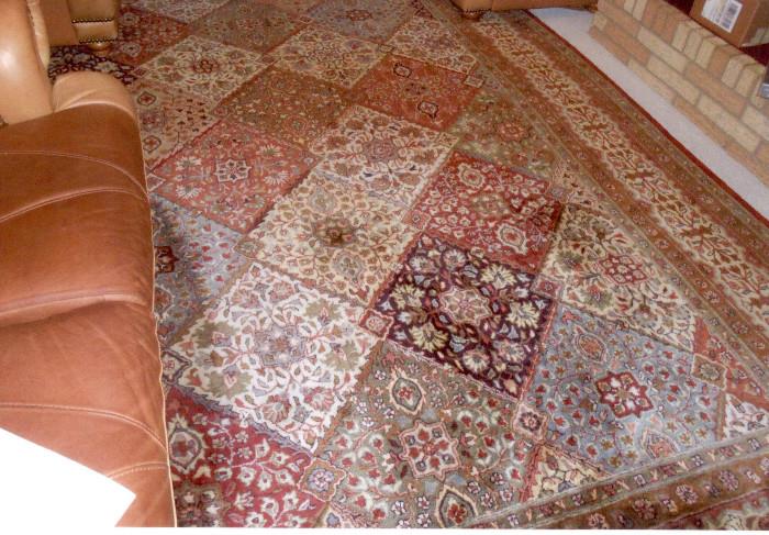 10 X 12 oriental style rug.