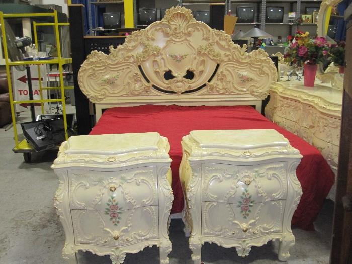 French Provincial King size bedroom set 