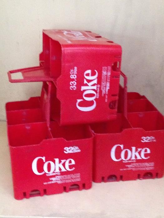 Collectible coca cola 6-pack holder.