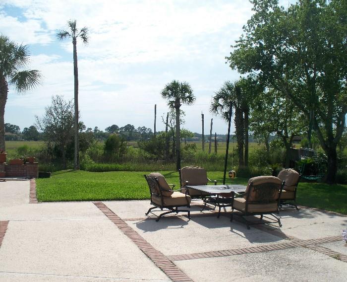View of the Intercostal Waterway - Hanamint Fire Pit with 4 Chairs