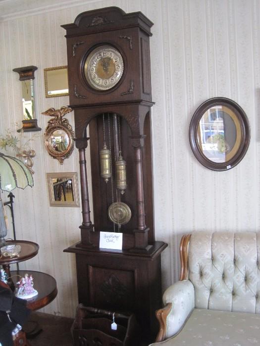 LATE 1800'S GRANDFATHER CLOCK