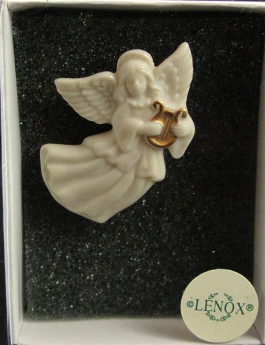 Lenox Porcelain Angel Pin