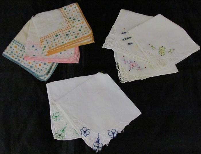 Vintage Handkerchief Set