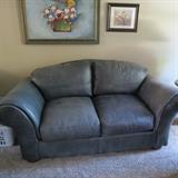 leather loveseat by Viewpoint Leather Works