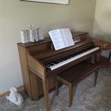 Whitney upright piano 56"(W) 25"(D) 36"(H)