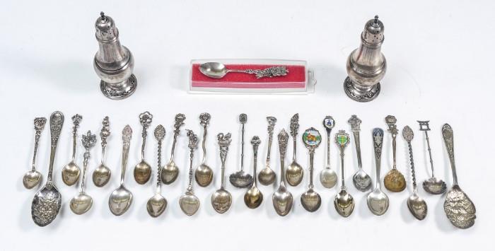 Silver Souvenir & Demi Spoons