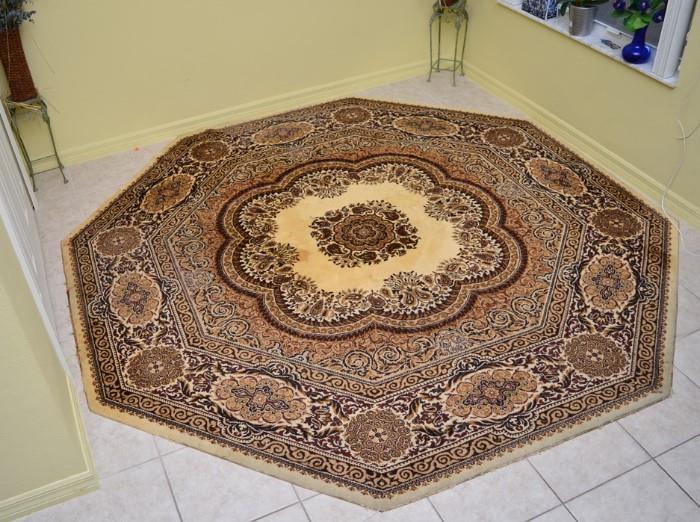 Octagonal Oriental Carpet