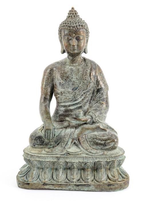 Bronze Buddha w/Patina
