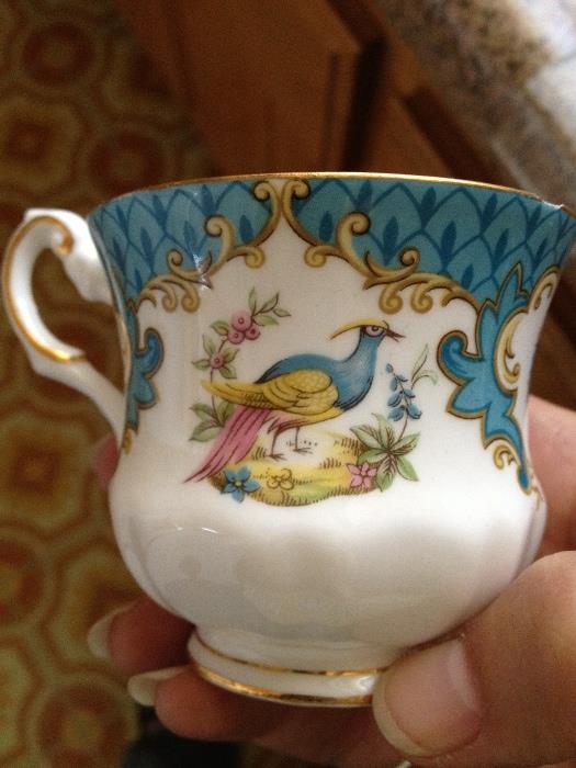 Beautiful hand painted antique china.