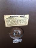 Two Legendary Bose 501 speakers in great condition!