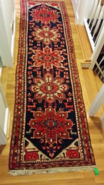 Upstairs, there lurks a very nice, handwoven, 100% wool Persian rug runner.