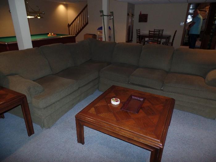 "L" shaped  sectional sofa in great condition!