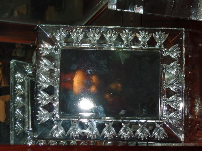 Waterford glass frame