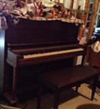Very old piano. In good condition.