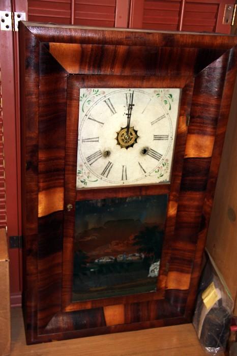 Weight Driven Waterbury Wall Clock