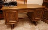Carved office desk