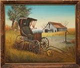 Fun painting signed Choi