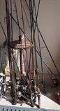 Fishing pole collection
