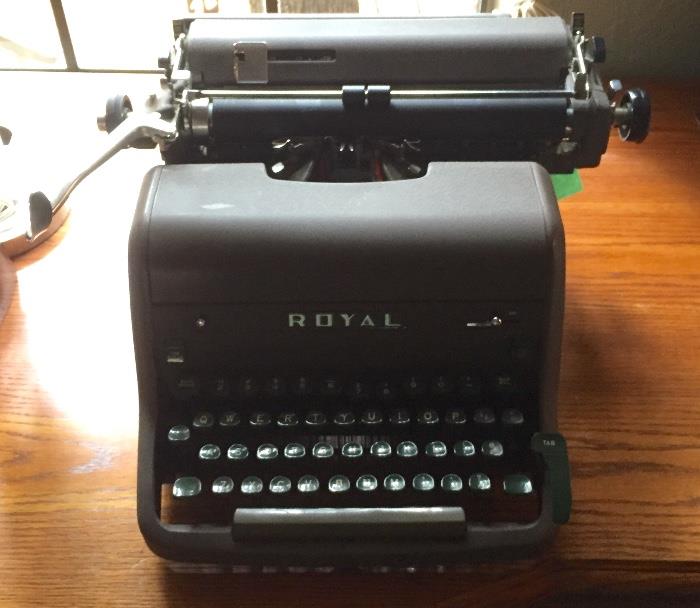 Vintage Royal typewriter