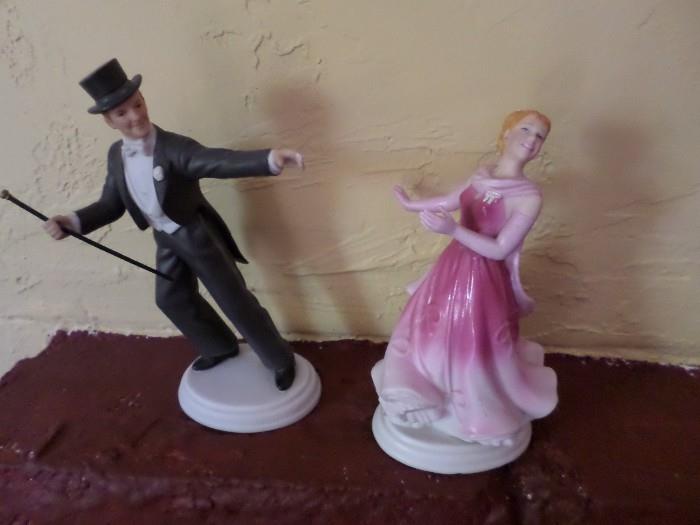Avon Fred Astaire & Ginger Rogers Figures