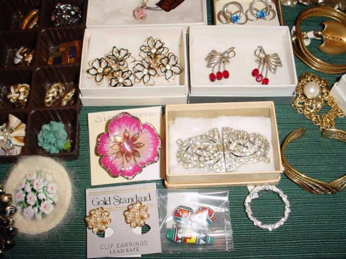 Sampling of some lovely jewelry available. Spans from vintage to contemporary