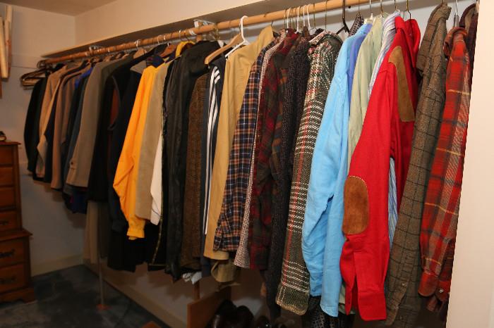 Some of my favorite flannel shirts, jackets and such. 