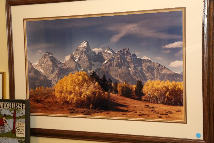 My wife and I loved the Grand Teton's and this was a beautiful photograph.  